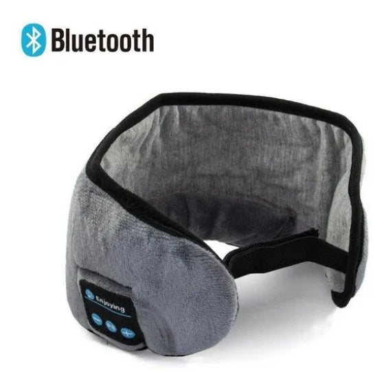 Tapa Olho com Fone de Ouvido Bluetooth