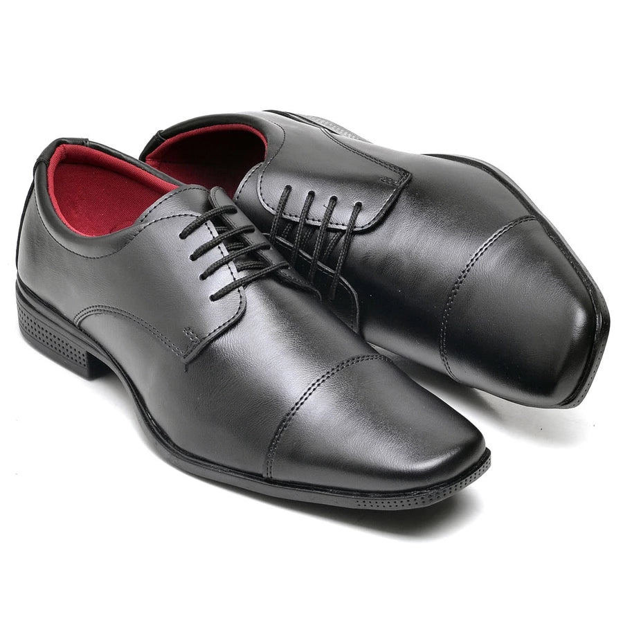 Sapato Social Sport Fino Preto de Amarrar