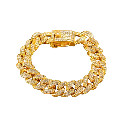 Pulseira Luxe Diamond INOX - NÃO PERDE A COR