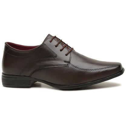 Sapato Social Sport Fino Café de Amarrar